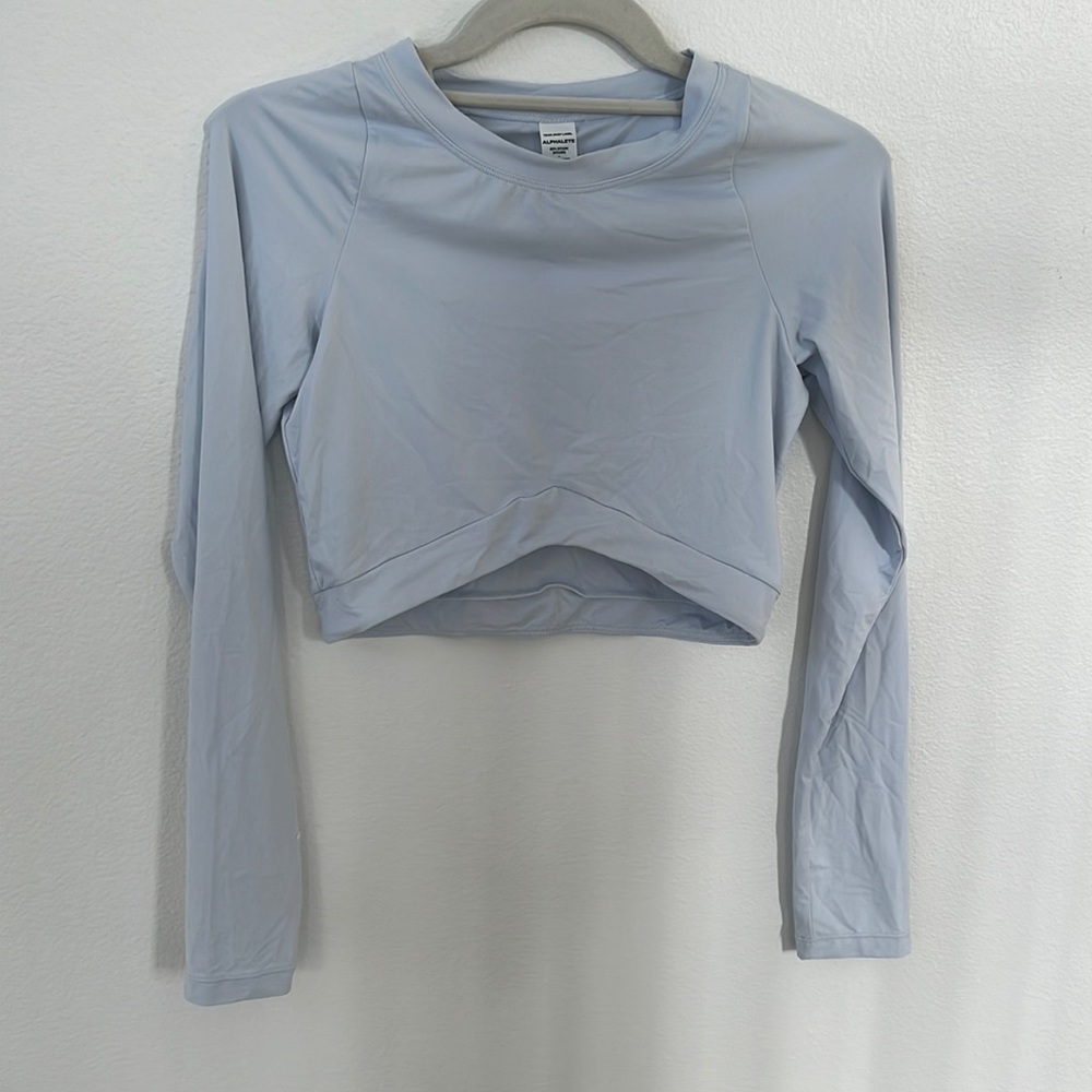 Alphalete Long Sleeve Light blue